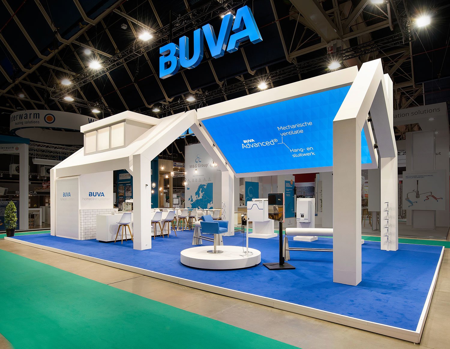 Eilandstand gezocht? Bekijk de standbouw mogelijkheden!